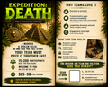 Expedition Death Rack Cards - 250 Printed