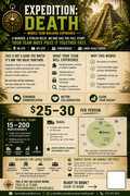 Expedition Death - 8.5 x 11 Sales Sheet - 500 Printed